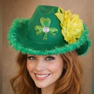 St. Patrick’s Day Party Parade Cowboy Hat